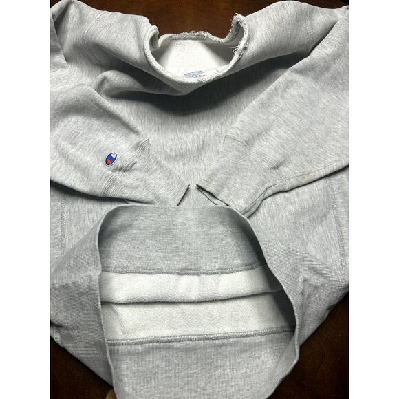 VTG 90s Montana State Champion Reverse Weave Crewneck Made in USA Size M - Picture 13 of 16